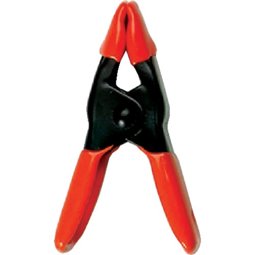 トラスコ中山 TRUSCO スチール製スプリングクランプ 口開15mm(ご注文単位1個)【直送品】