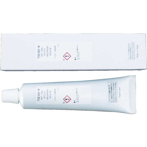 トラスコ中山 モメンティブ 万能シーリング材100gホワイト(ご注文単位1本)【直送品】