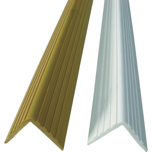 トラスコ中山 TRUSCO 軟質塩ビコーナーガード 幅50mmX長さ1m ライトブラウン(ご注文単位1本)【直送品】