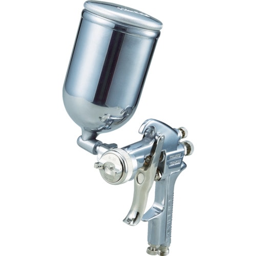 トラスコ中山 TRUSCO スプレーガン重力式 ノズル径Φ1.1 0.4L アルミカップセット(ご注文単位1セット)【直送品】