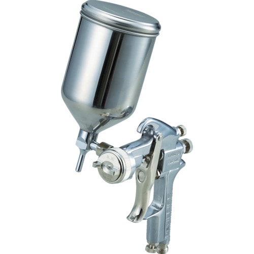 トラスコ中山 TRUSCO スプレーガン重力式 ノズル径Φ1.1 0.4L SUSカップセット(ご注文単位1セット)【直送品】