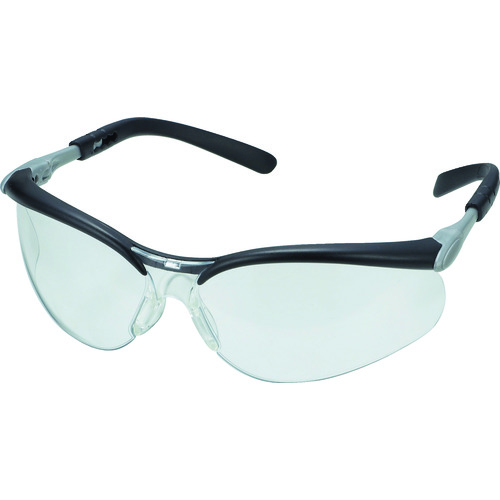 トラスコ中山 TRUSCO 二眼型保護メガネ 透明（ご注文単位1個）【直送品】