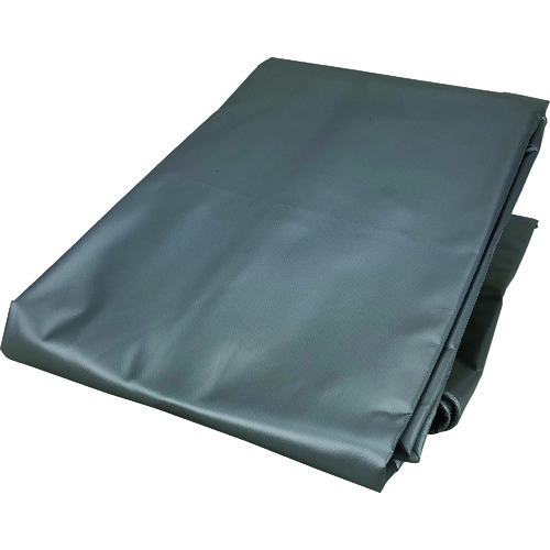 トラスコ中山 ユタカメイク トラックシートターポリンS(シルバー/オレンジ) 軽トラック専用(ご注文単位1枚)【直送品】