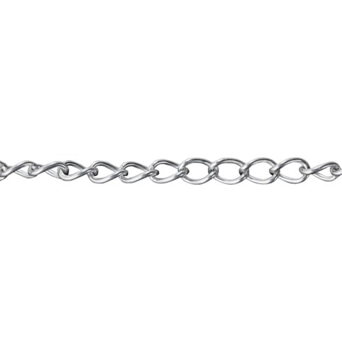 トラスコ中山 TRUSCO ステンレス304マンテルチェーン 3.2mm×3m(ご注文単位1本)【直送品】