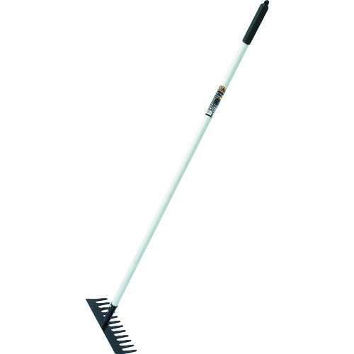 トラスコ中山 TRUSCO スチールレーキ パイプ柄 12本爪(ご注文単位12本)【直送品】