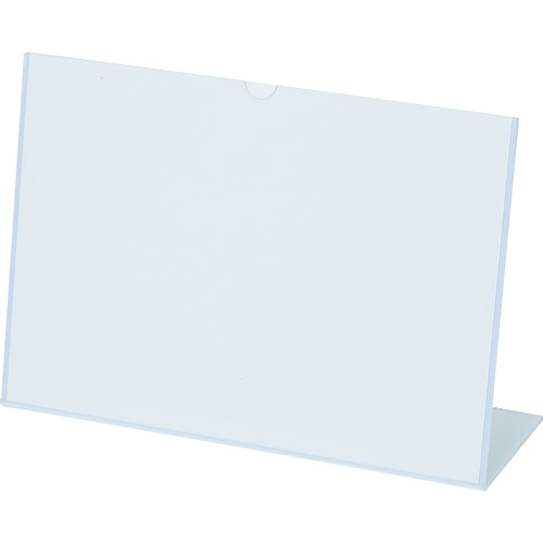 トラスコ中山 TRUSCO 自立式差し込みポップケース A4 横タイプ(ご注文単位1個)【直送品】