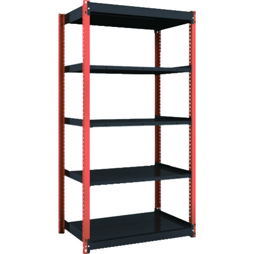 トラスコ中山 TRUSCO 軽量ボルトレス棚TSUG型 単体タイプ 942X640XH1800 161-0543(ご注文単位1台)【直送品】