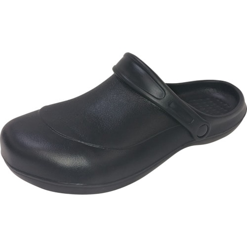 トラスコ中山 内外ゴム 内外ゴム タフトップサンダル ブラック L(ご注文単位1足)【直送品】