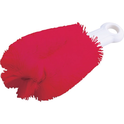 トラスコ中山 TRUSCO タワシブラシ ショートタイプ HACCP対応 レッド(ご注文単位1個)【直送品】