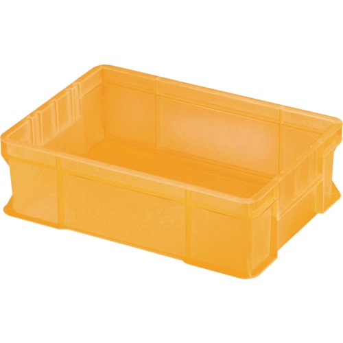トラスコ中山 TRUSCO TTC型コンテナ 透明オレンジ(ご注文単位1個)【直送品】