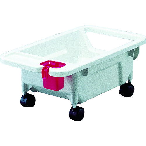 トラスコ中山 IRIS 215640 ポリタンクトレーキャスター付（ご注文単位1台）【直送品】