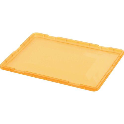 トラスコ中山 TRUSCO TTC型コンテナ用フタ 透明オレンジ(ご注文単位1枚)【直送品】