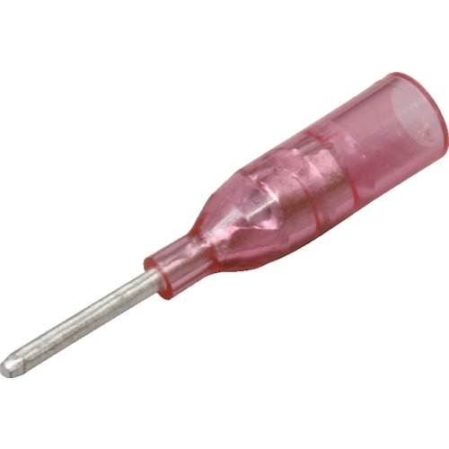 トラスコ中山 TRUSCO 被覆付圧着端子センターピン棒形長さ9.0 (20個入)(ご注文単位1パック)【直送品】