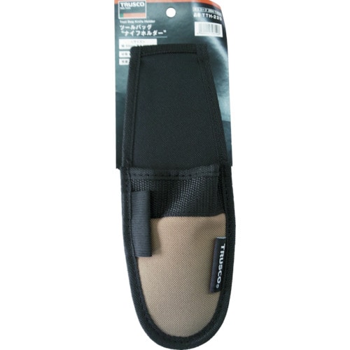 トラスコ中山 TRUSCO ツールバッグナイフホルダー 一丁差し・ペン差し一本(ご注文単位1個)【直送品】