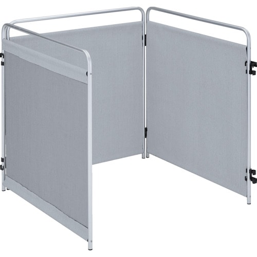 トラスコ中山 TRUSCO 小型火花用衝立 900mm角 三面セット プレミアムシルバー(ご注文単位1台)【直送品】