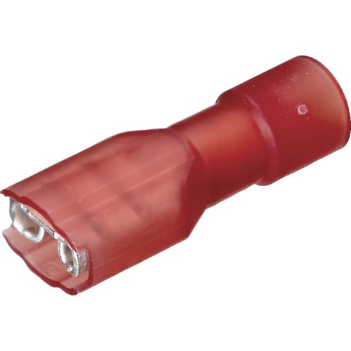 トラスコ中山 TRUSCO 絶縁被覆付差込形接続端子W8.9 (15個入)(ご注文単位1パック)【直送品】