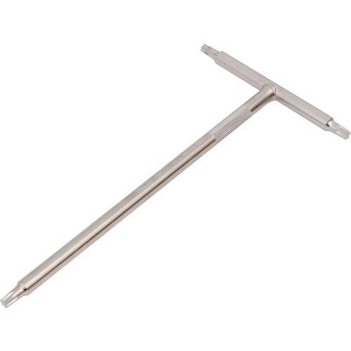 トラスコ中山 TONE ヘックスローブレンチ T形トルクスレンチ 刃先T30 全長210mm(ご注文単位1本)【直送品】