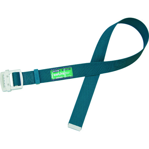 トラスコ中山 ツヨロン 胴ベルト型墜落制止用器具用 TUB-NS5N 胴ベルトのみ アルミスライドバックルタイプ 緑 Mサイズ 50mm×1200(ご注文単位1本)【直送品】