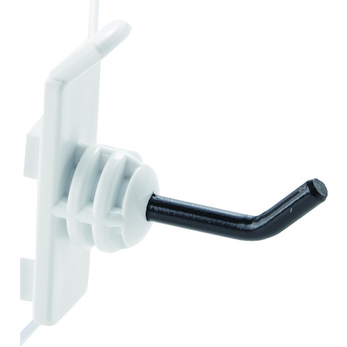 トラスコ中山 TRUSCO パネリーナ用樹脂フック 縦型ショート(ご注文単位1個)【直送品】