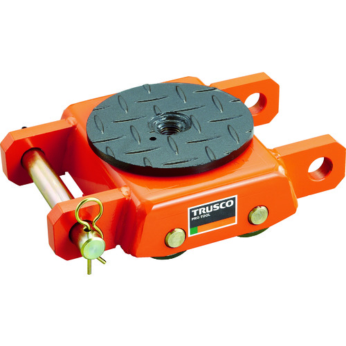 トラスコ中山 TRUSCO オレンジローラー ウレタン車輪付 標準型 2TON(ご注文単位1台)【直送品】