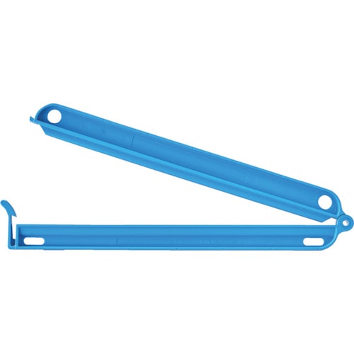 トラスコ中山 TRUSCO 大口袋用クリップ(留め幅220mm) 青 1個入（ご注文単位1個）【直送品】