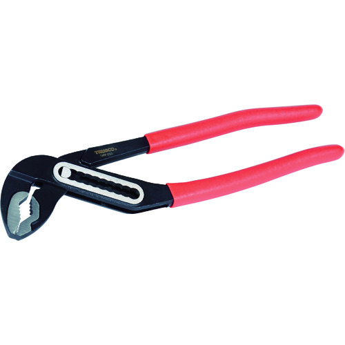 トラスコ中山 TRUSCO ウォーターポンププライヤー 3枚合わせ 250mm(ご注文単位1個)【直送品】