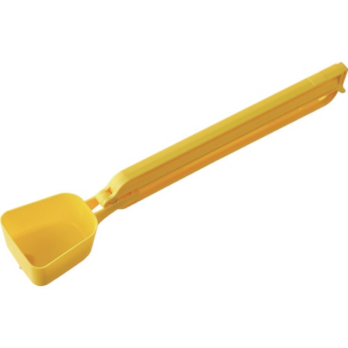 トラスコ中山 TRUSCO 袋留めクリップ(留め幅220mm・厚手袋用・スコップ付) 黄（ご注文単位1個）【直送品】