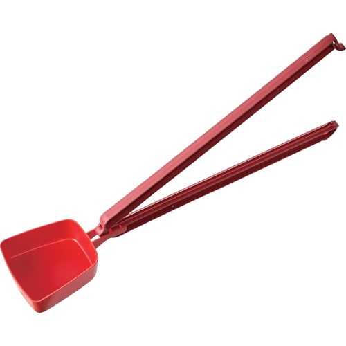 トラスコ中山 TRUSCO 袋留めクリップ(留め幅320mm・厚手袋用・スコップ付) 赤(ご注文単位1個)【直送品】