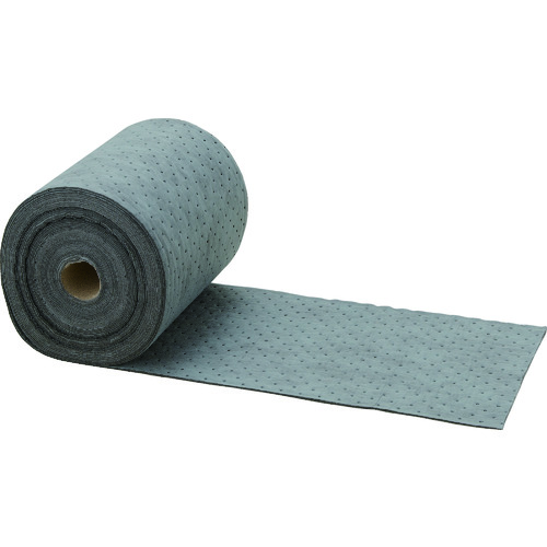 トラスコ中山 TRUSCO 油吸収シート 油・水兼用(ロール) 400mm×30M×3mm(ご注文単位1巻)【直送品】