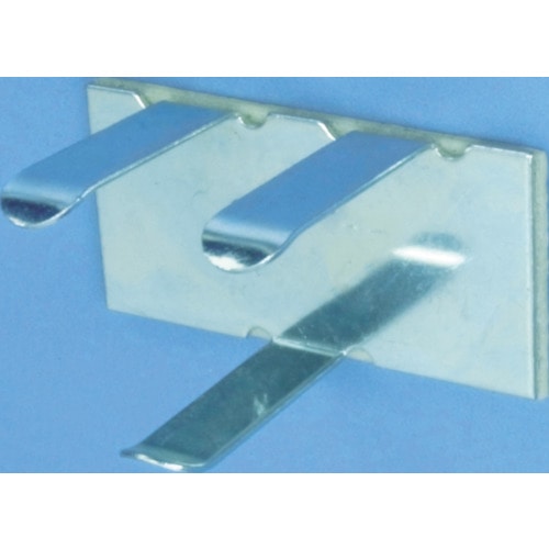 トラスコ中山 TRUSCO 配線止め具 シルバー 10個入 497-4565(ご注文単位1袋)【直送品】