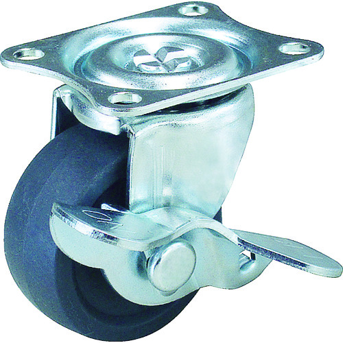 トラスコ中山 TRUSCO キャスター TYGシリーズ 自在SP付 エラストマー車 75mm(ご注文単位1個)【直送品】