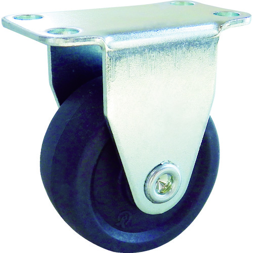 トラスコ中山 TRUSCO キャスター TYGシリーズ 固定 エラストマー車 38mm(ご注文単位1個)【直送品】