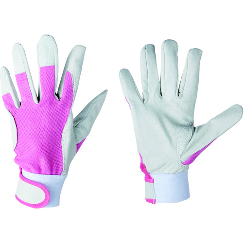 トラスコ中山 TRUSCO マジック式革手袋 Sサイズ（ご注文単位1組）【直送品】