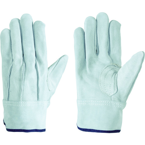 トラスコ中山 TRUSCO 牛床革手袋 フリーサイズ(ご注文単位1組)【直送品】