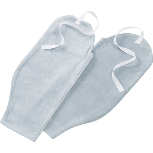 トラスコ中山 TRUSCO 牛床革保護具 腕カバー(ご注文単位1組)【直送品】