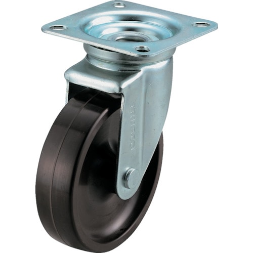 トラスコ中山 TRUSCO 耐熱性フェノールキャスター 自在 Φ130(ご注文単位1個)【直送品】