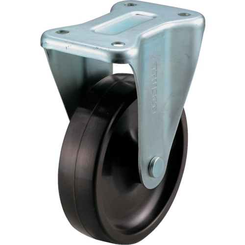 トラスコ中山 TRUSCO 耐熱性フェノールキャスター 固定 Φ100(ご注文単位1個)【直送品】