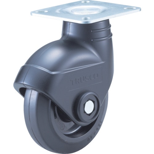 トラスコ中山 TRUSCO 省音キャスター 自在 Φ100(ご注文単位1個)【直送品】