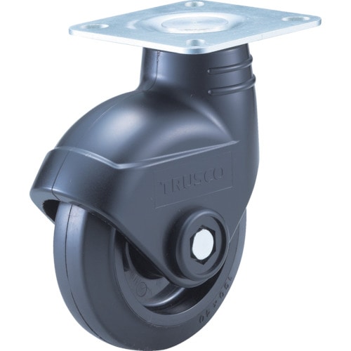 トラスコ中山 TRUSCO 省音キャスター 自在 Φ130(ご注文単位1個)【直送品】