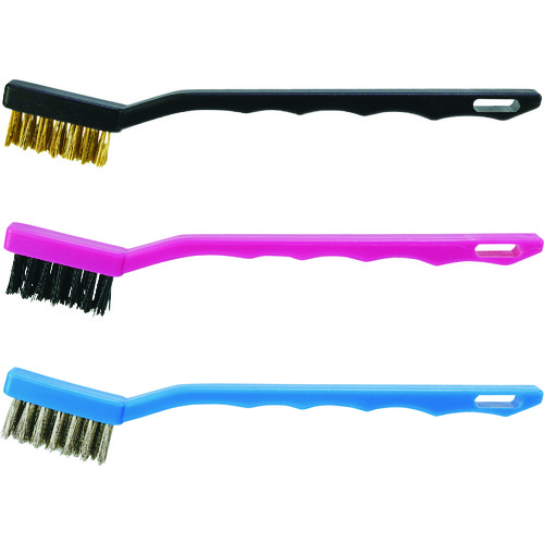 トラスコ中山 エンジニア ワイヤーブラシ 3本セット(ご注文単位1組)【直送品】