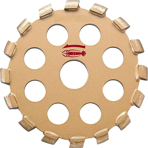 トラスコ中山 エビ ダイヤモンドカッター Uカッター (乾式) 105mm（ご注文単位1枚）【直送品】