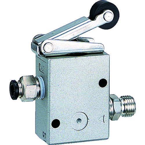 トラスコ中山 扶桑 自動空気弁 U-4E型 (カム駆動用 G1/4xφ6チューブ継手付)(ご注文単位1個)【直送品】