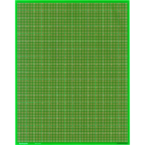 トラスコ中山 サンハヤト 薄型ユニバーサル基板(ご注文単位1枚)【直送品】