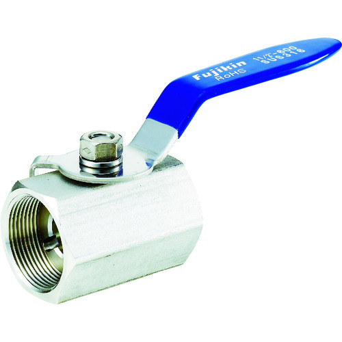 トラスコ中山 フジキン ステンレス鋼製3.92MPaミニボール弁50A(2)(ご注文単位1個)【直送品】