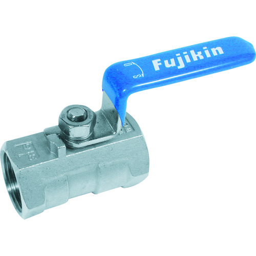 トラスコ中山 フジキン ステンレス鋼製3.92MPaレデュースボアタイプボール弁8A 365-5571(ご注文単位1個)【直送品】