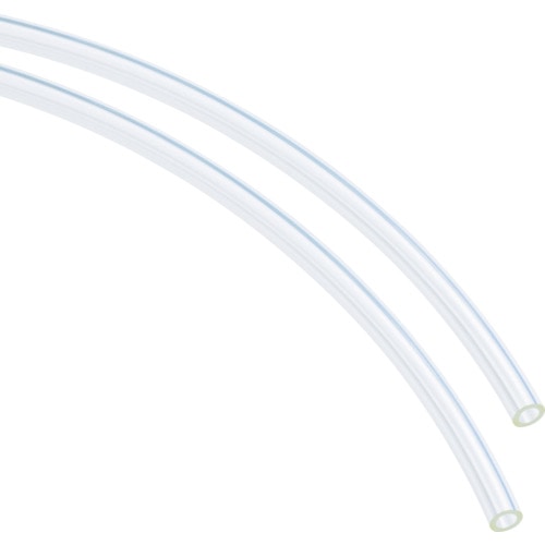 トラスコ中山 ピスコ ソフトポリウレタンチューブ クリア 12×8mm 100M(ご注文単位1巻)【直送品】