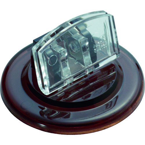 トラスコ中山 ミツヤ U型カード立丸 透明BR M17469(ご注文単位1個)【直送品】