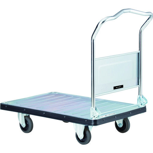 トラスコ中山 ダンディ スチール台車 ダンディDシリーズ タイプDA 折りたたみハンドル式 W900XD600（ご注文単位1台）【直送品】