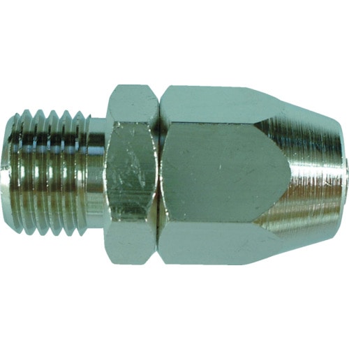 トラスコ中山 ハッコウ ウレタンホースジョイント6.5X10 G1/4 395-4552(ご注文単位 1個)【直送品】