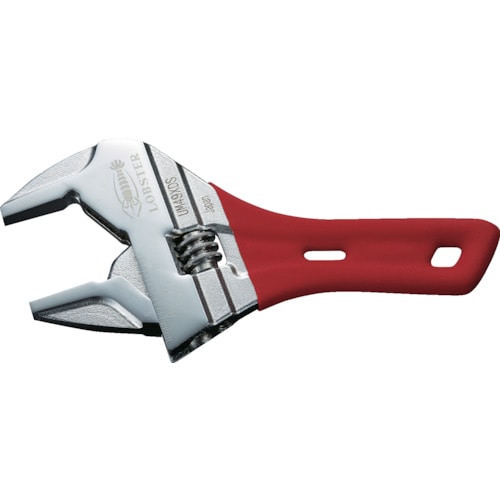 トラスコ中山 エビ ポケットモンキーレンチX グリップ 768-5165(ご注文単位 1個)【直送品】